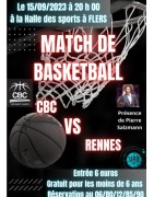 Match CBC-Quimper à Flers